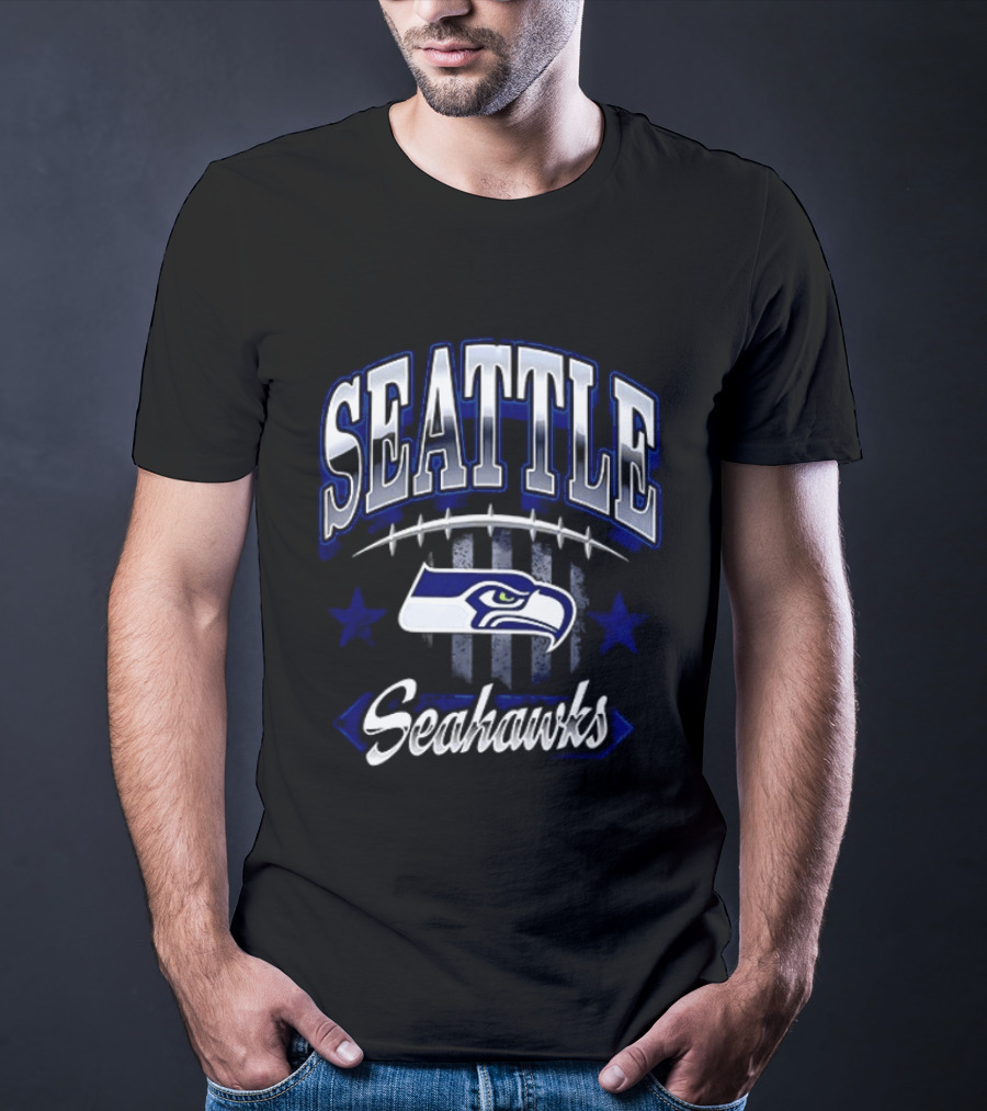Seattle Seahawks NFL Team Football Fan T-Shirt