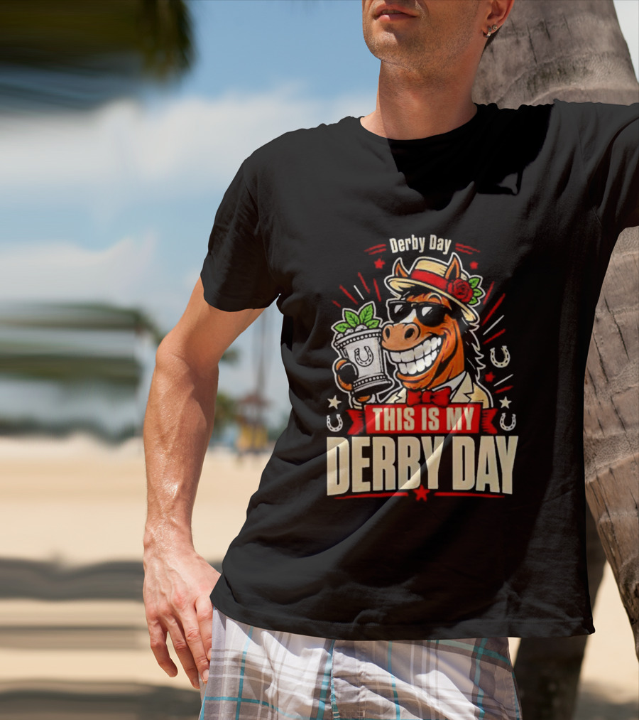 Derby Day Mint Julep Horse Party T-Shirt