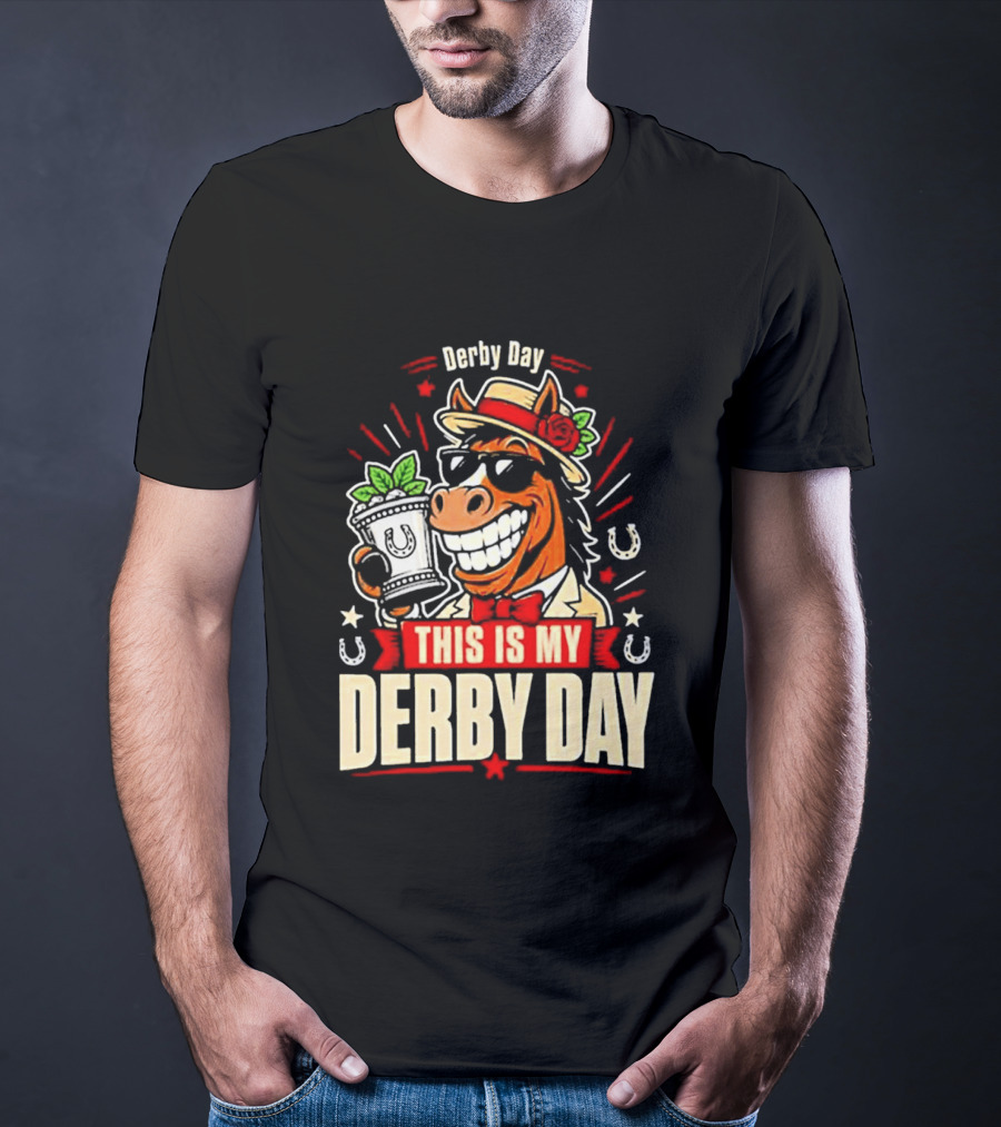 Derby Day Mint Julep Horse Party T-Shirt