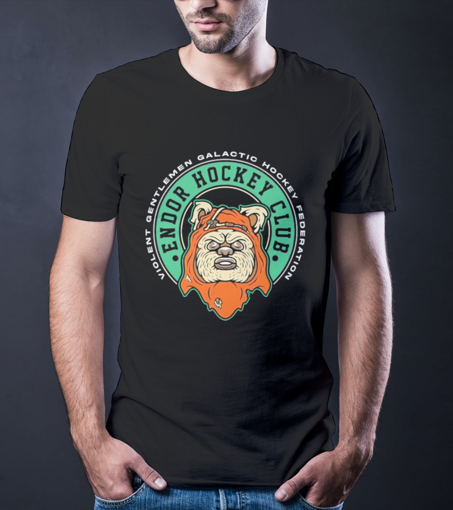 Violent Gentlemen Galactic Hockey Federation Endor Hockey Club 2026 T-Shirt