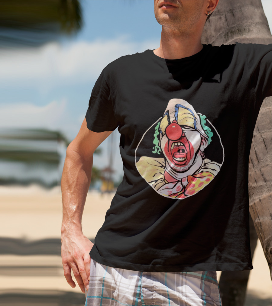 Yucko The Clown Retro Cartoon Style Bold Expression T-Shirt