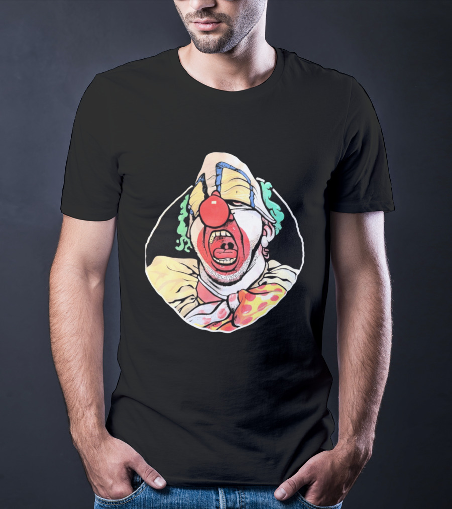Yucko The Clown Retro Cartoon Style Bold Expression T-Shirt