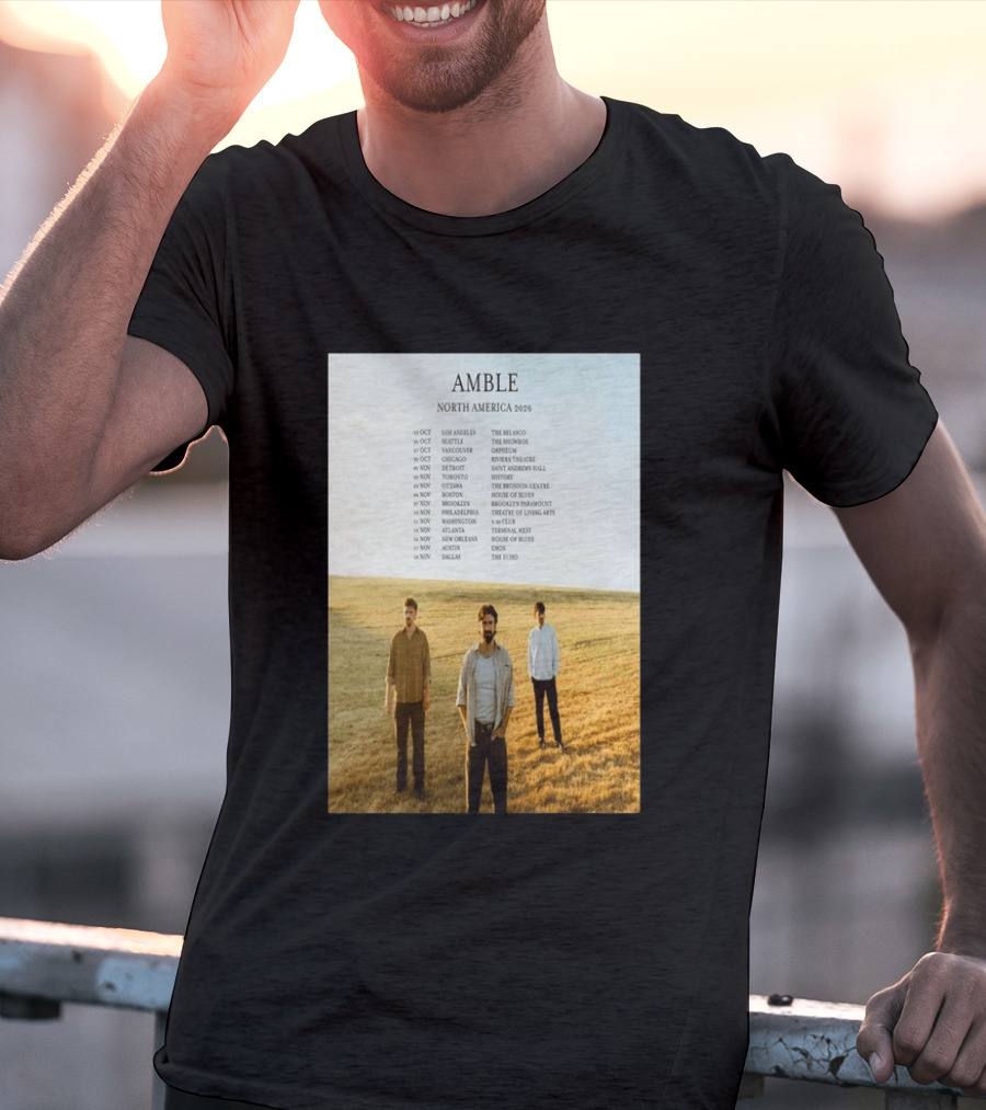 Amble Fall Tour 2026 T-Shirt