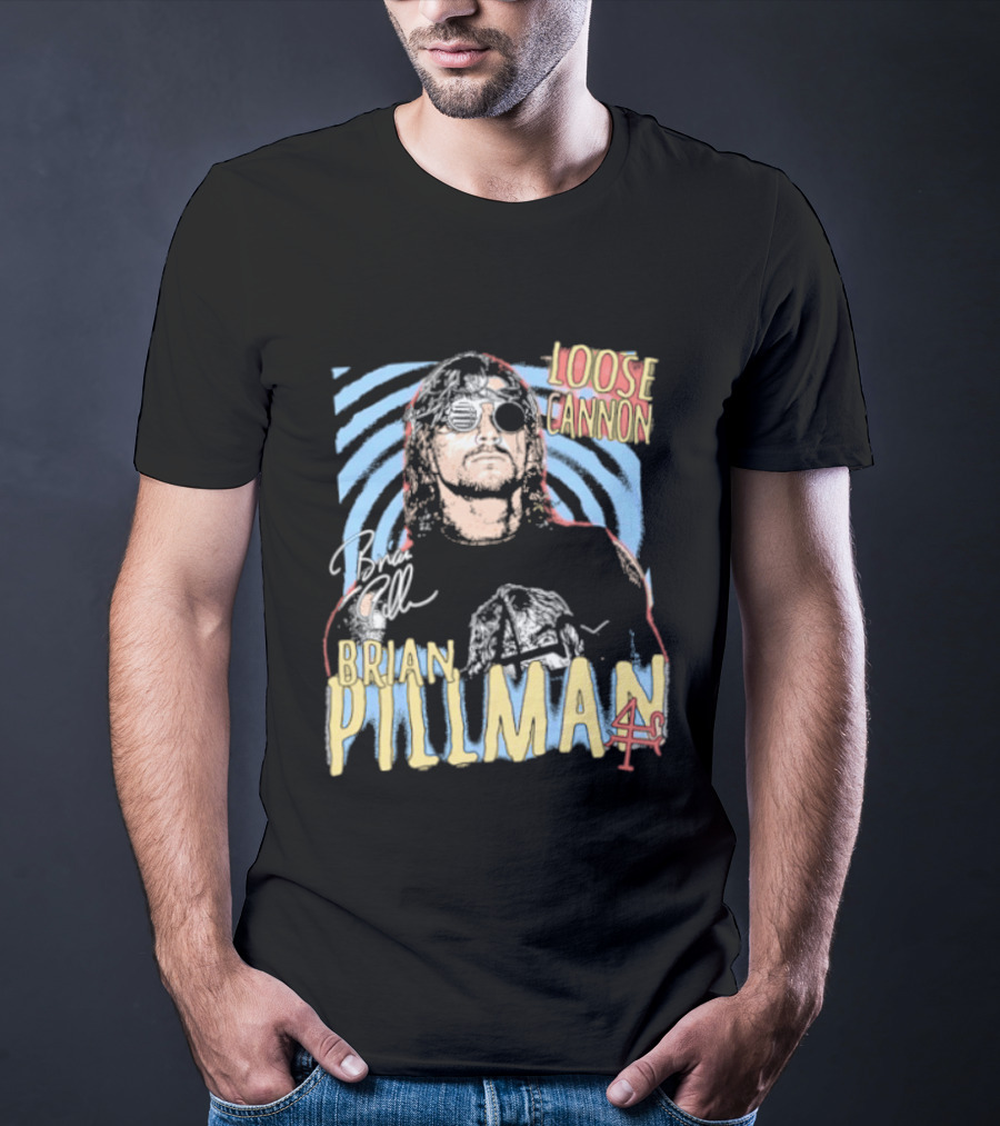 Brian Pillman Loose Cannon 4 Ever T-Shirt
