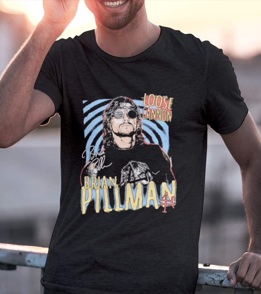 Brian Pillman Loose Cannon 4 Ever T-Shirt