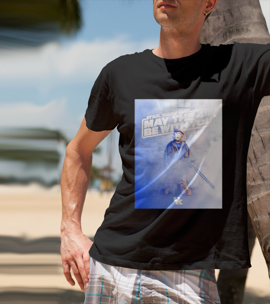 Star Wars Day May The 4th Be With You Kentucky Wildcats T-Shirt