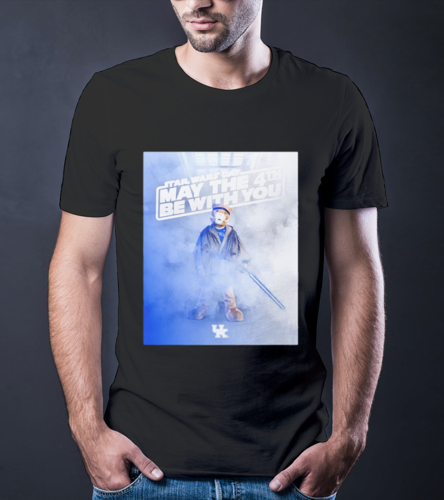 Star Wars Day May The 4th Be With You Kentucky Wildcats T-Shirt