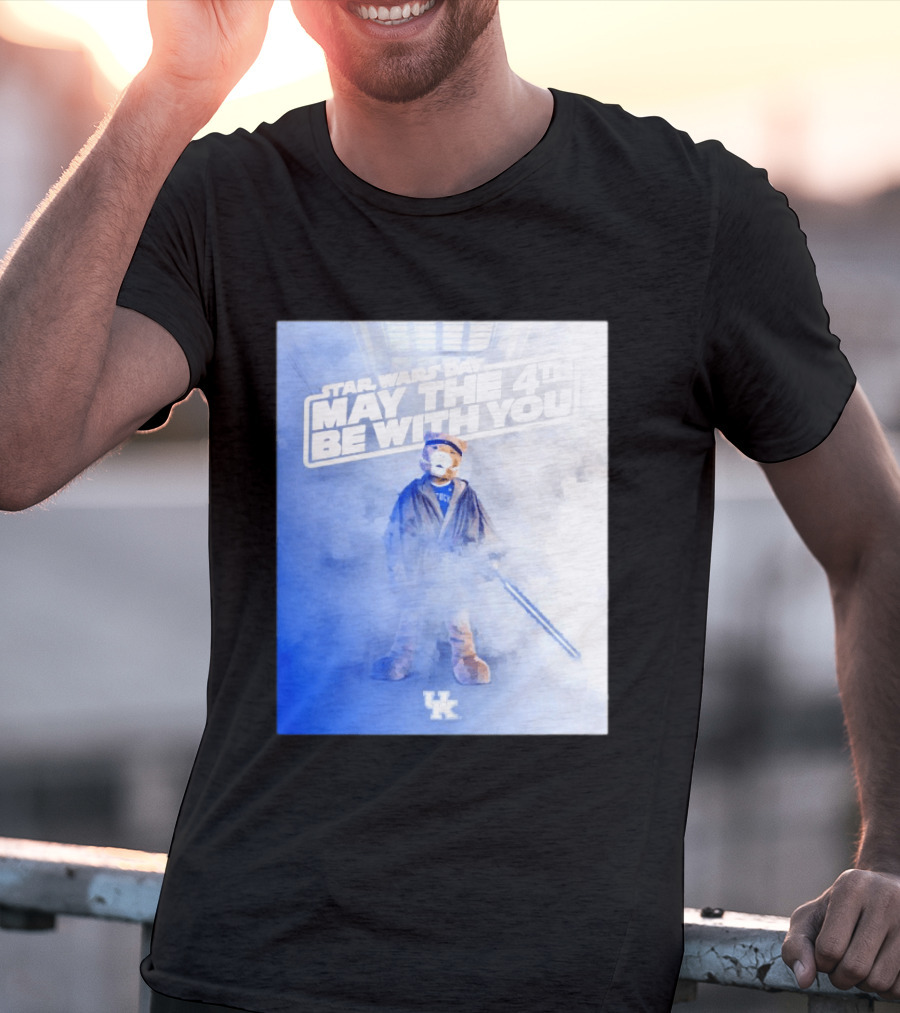Star Wars Day May The 4th Be With You Kentucky Wildcats T-Shirt