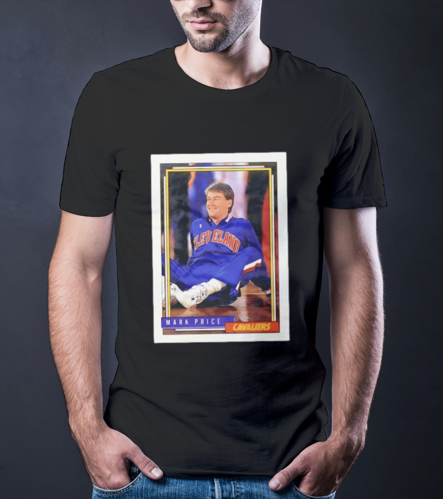 Cleveland Cavaliers Mark Price 1992 Basketball Trading Card Classic Moment T-Shirt