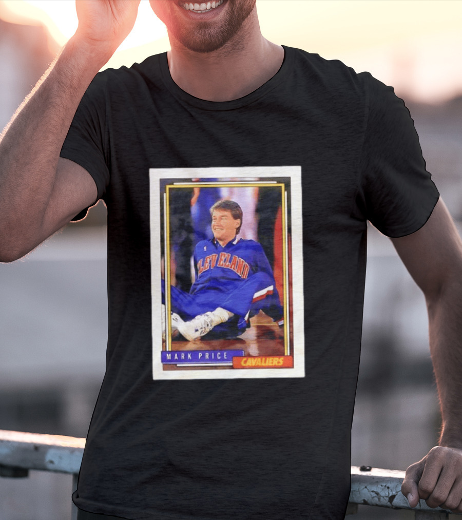 Cleveland Cavaliers Mark Price 1992 Basketball Trading Card Classic Moment T-Shirt