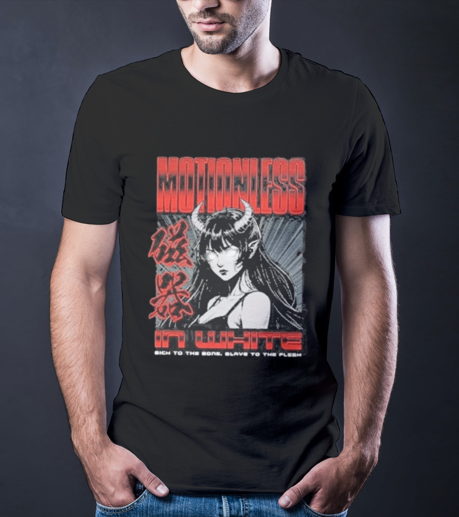 Motionless In White Rich To The Bone Slave To The Flesh Tour 2026 T-Shirt