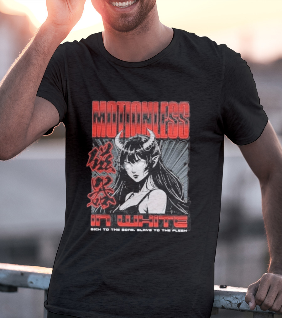 Motionless In White Rich To The Bone Slave To The Flesh Tour 2026 T-Shirt