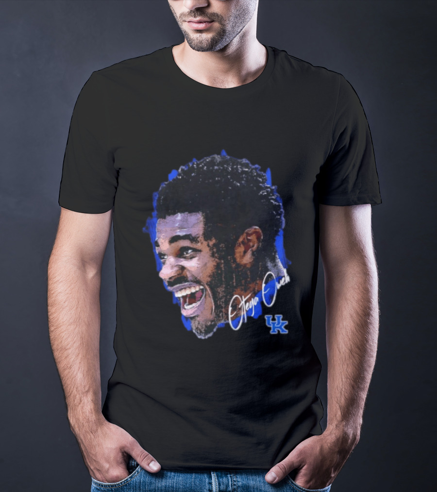 NCAA Men's Basketball Kentucky Wildcats Otega Oweh UK Basketball Fan Gear T-Shirt