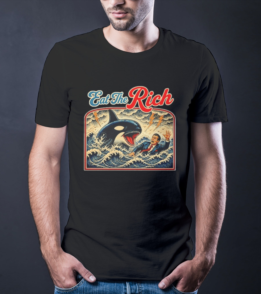 Eat The Rich Orca Billionaire T-Shirt