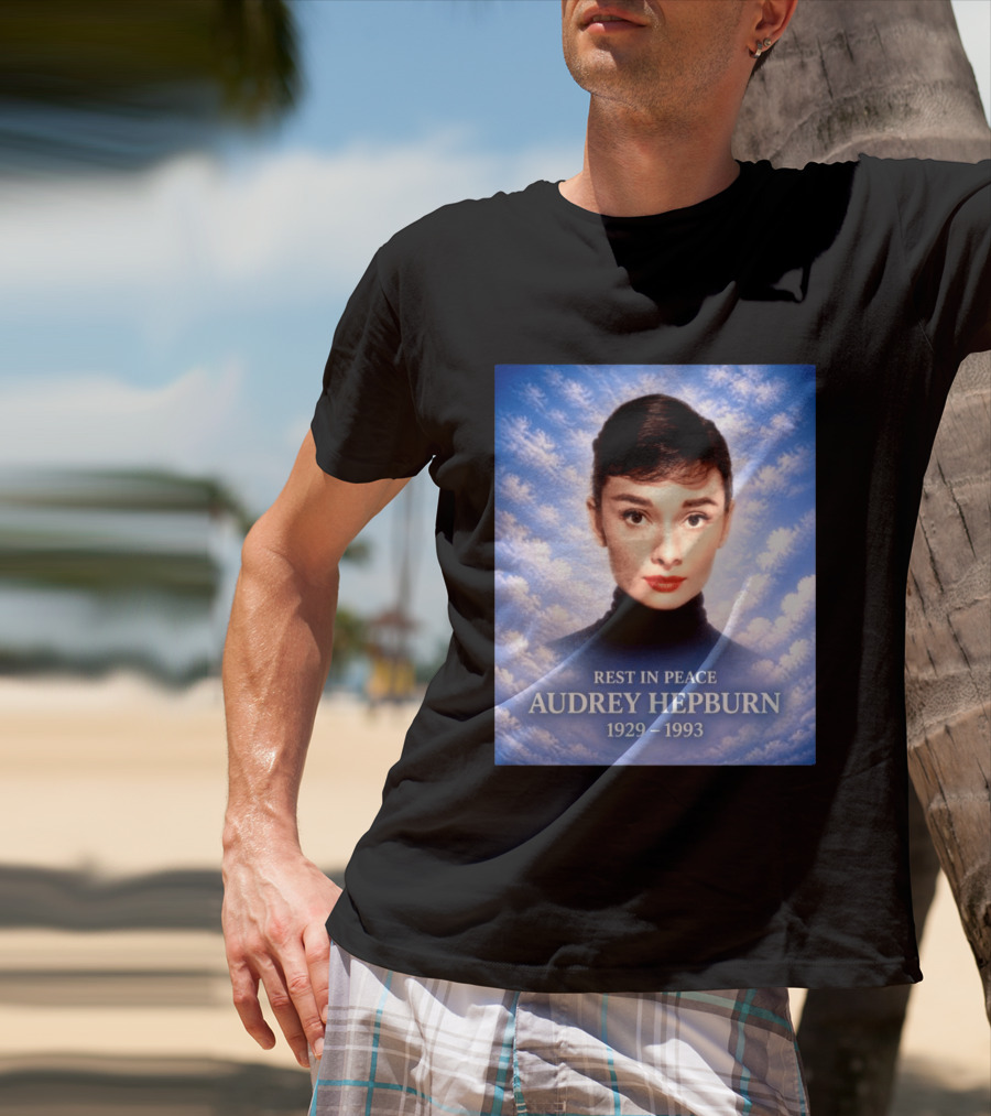 Rest In Peace Audrey Hepburn 1929 1993 T-Shirt
