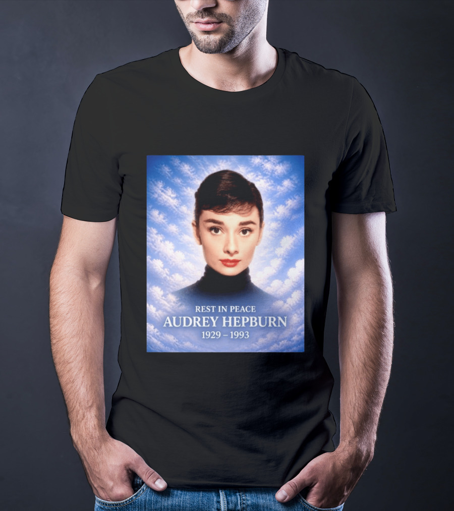 Rest In Peace Audrey Hepburn 1929 1993 T-Shirt