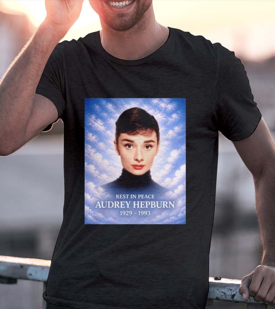 Rest In Peace Audrey Hepburn 1929 1993 T-Shirt
