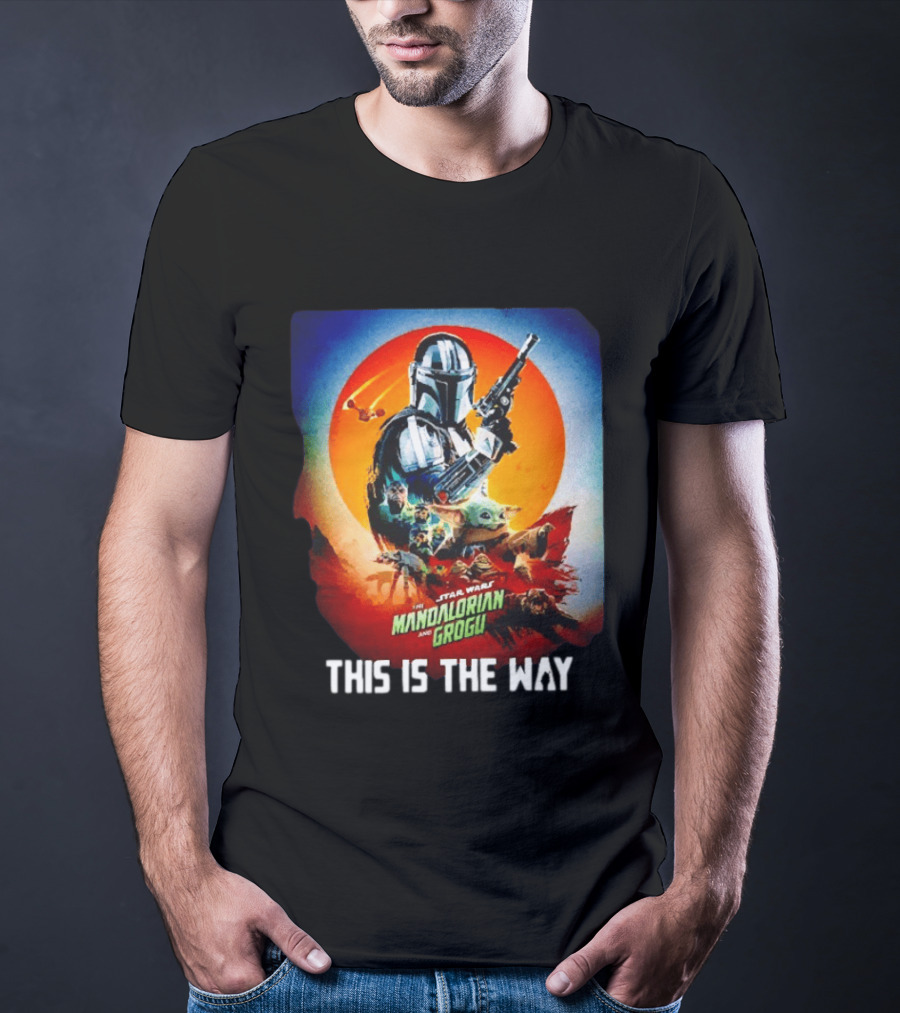Star Wars Mandalorian Grogu This Is The Way T-Shirt
