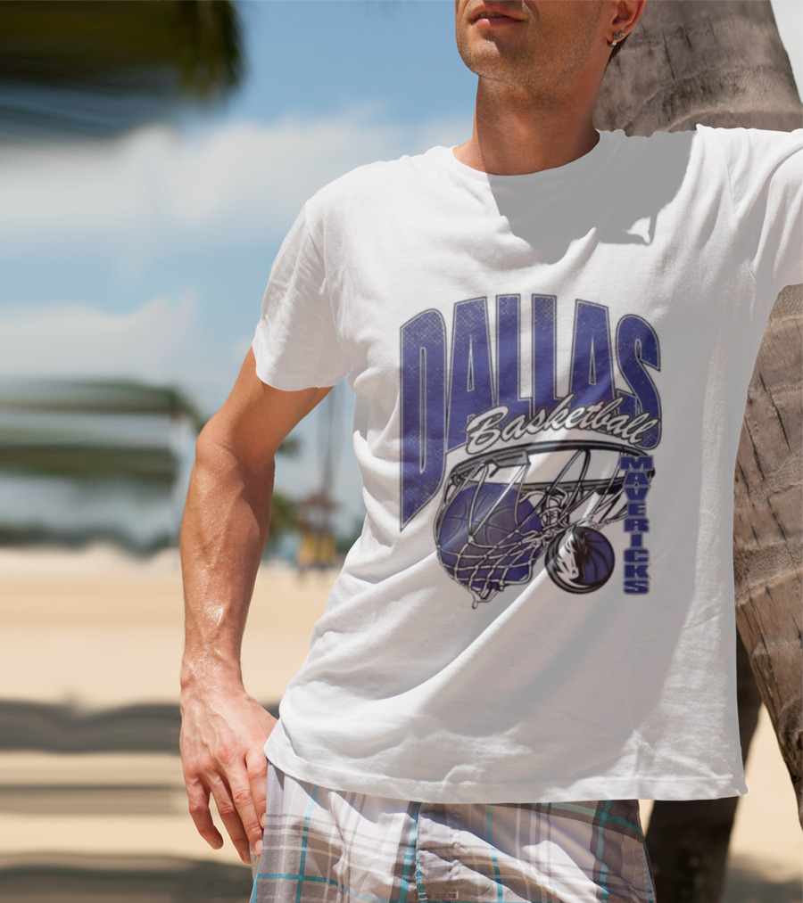 2026 Dallas Mavericks Basketball Swish T-Shirt