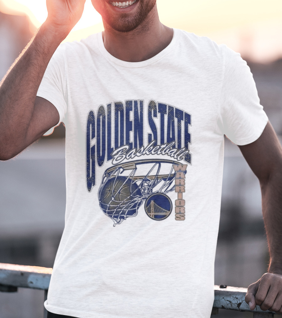 Golden State Warriors 2026 Script Swish Basketball T-Shirt