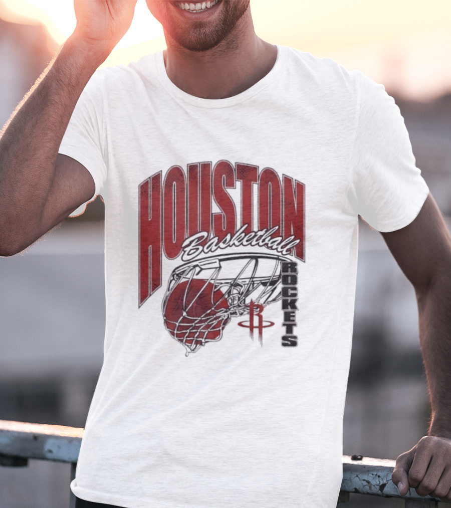 Houston Rockets Basketball Swish 2026 T-Shirt