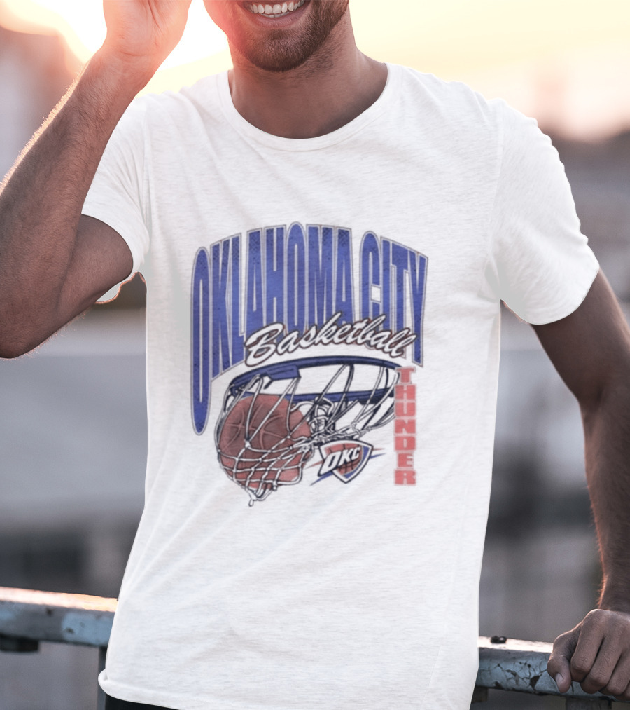 Oklahoma City Basketball Swish 2026 T-Shirt