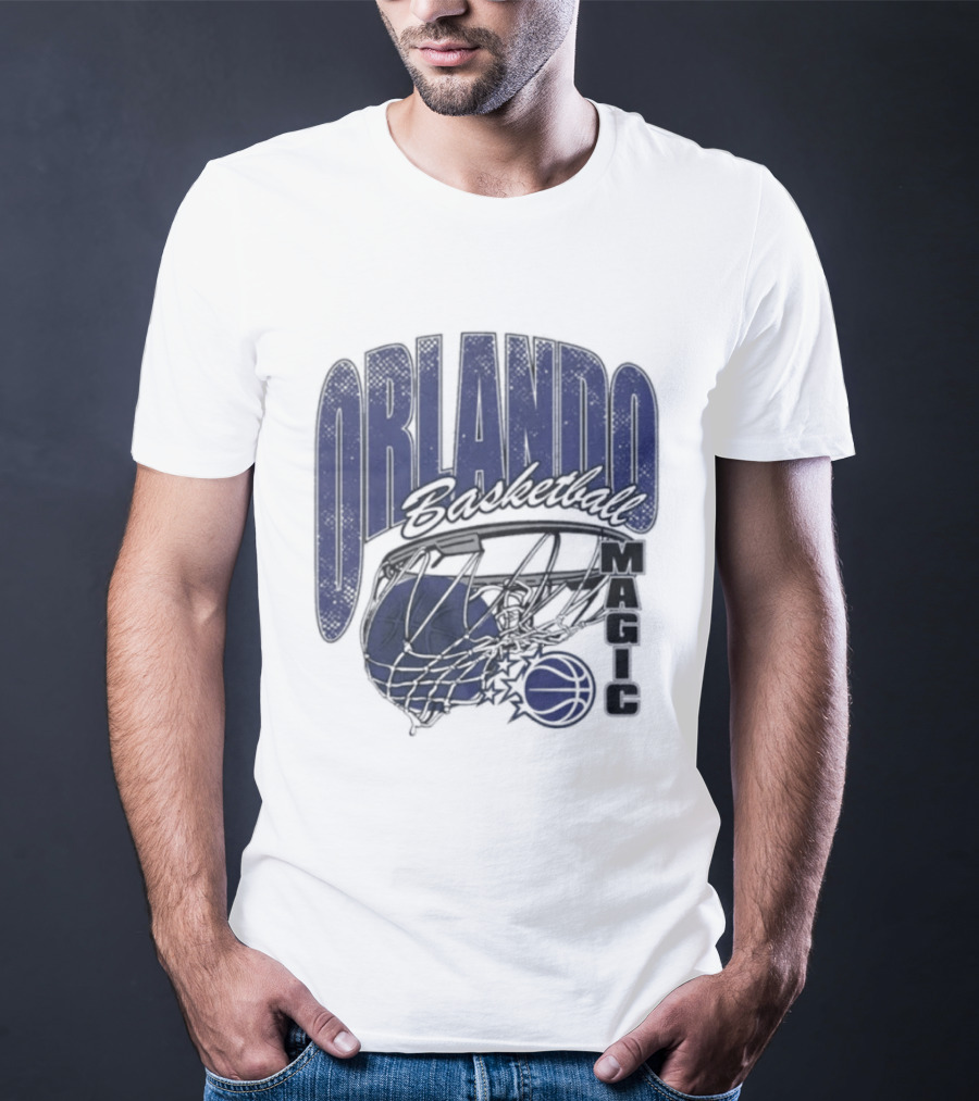 2026 Orlando Magic Basketball Script Swish T-Shirt