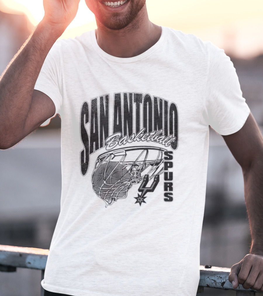 San Antonio Basketball 2026 Spurs Swish T-Shirt