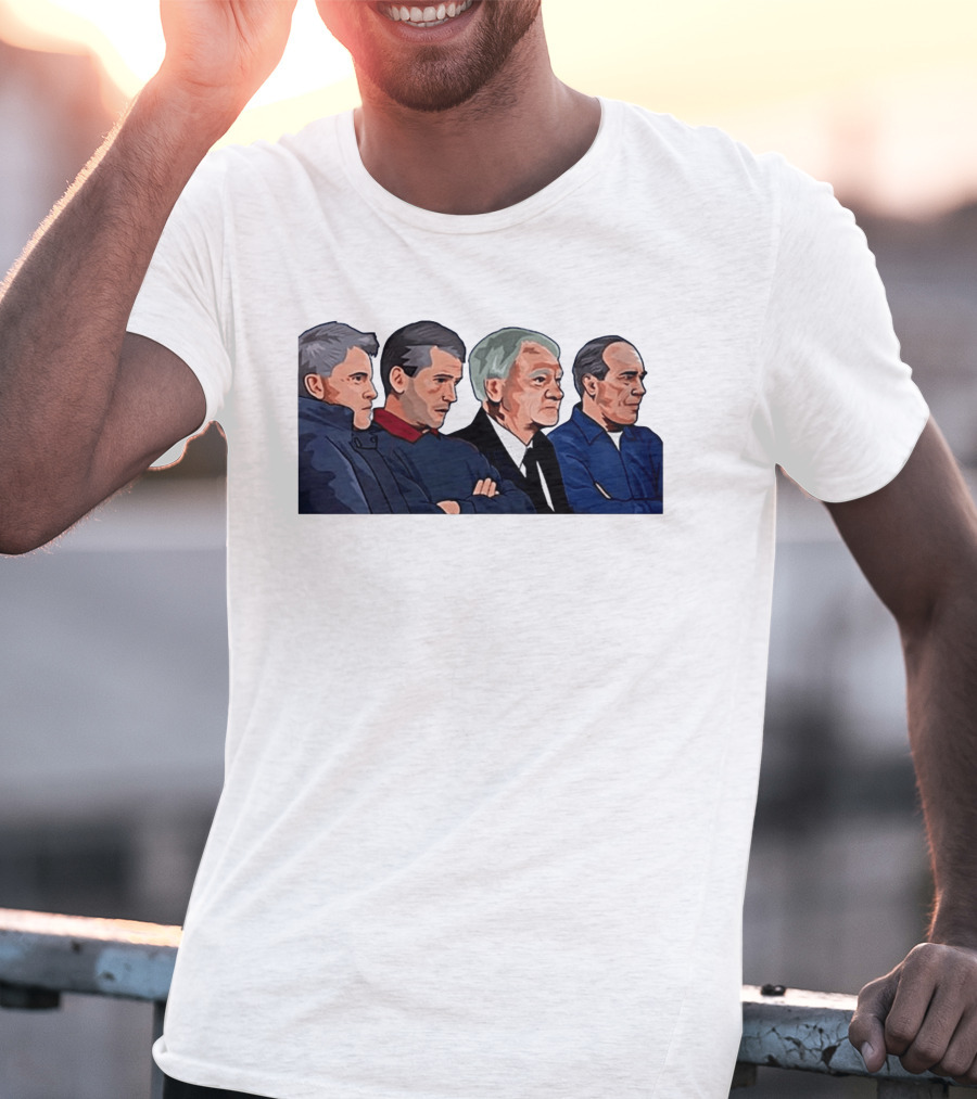Ipswich Town FC Icons George Burley Sir Bobby Robson Sir Alf Ramsey Burleys Boys T-Shirt