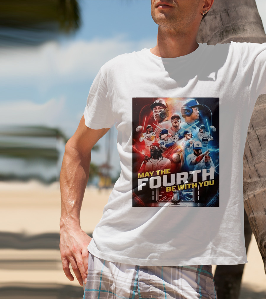 May The Fourth Be With You MLB Star Wars Day 2026 Celebration T-Shirt