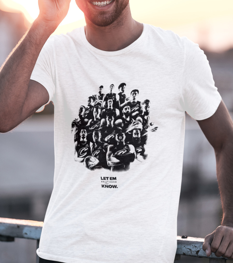 Donovan Mitchell Evan Mobley Cleveland Cavaliers Let Em Know T-Shirt