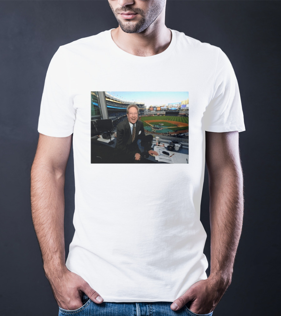 John Sterling The Yankees’ Most Enduring Announcer Dies At 87 T-Shirt