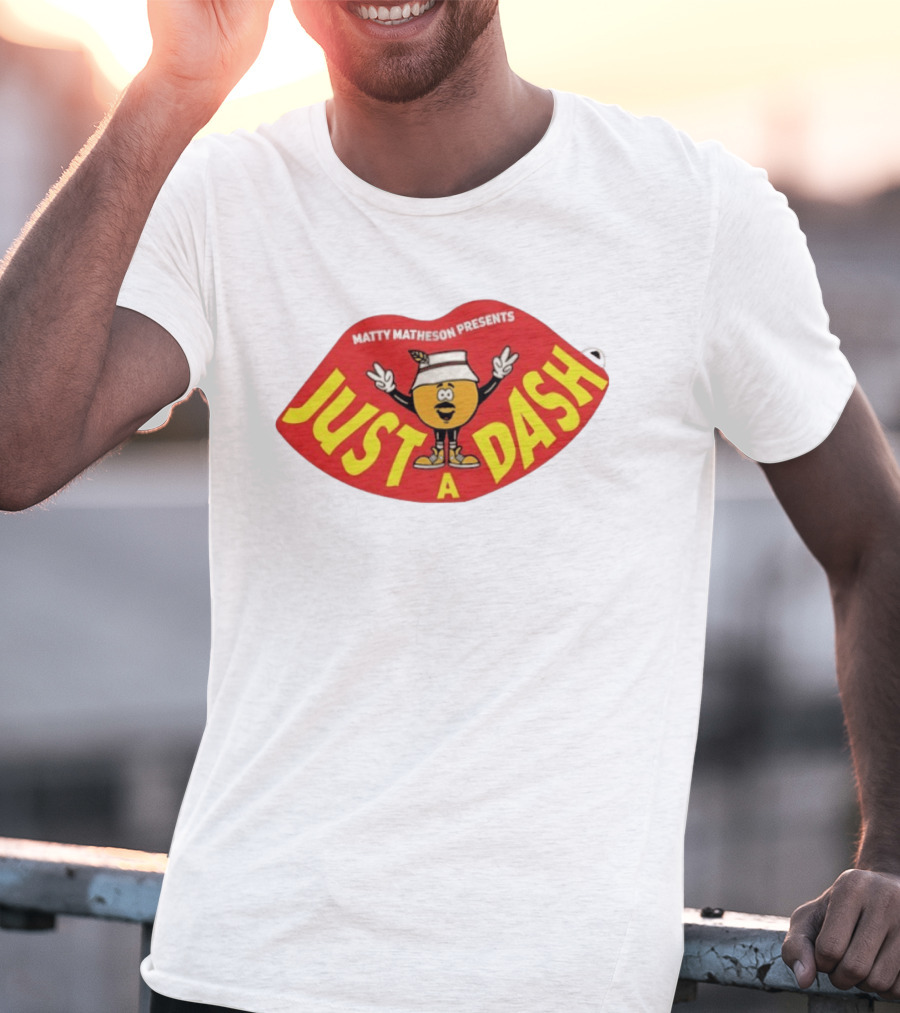 Matty Matheson Presents Just A Dash Lips With Cartoon T-Shirt