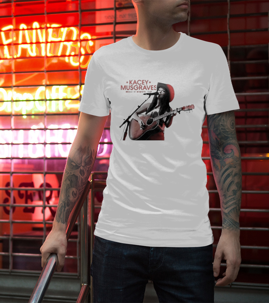 Kacey Musgraves Middle Of Nowhere Tour 2026 Acoustic Performance Cowboy Hat T-Shirt