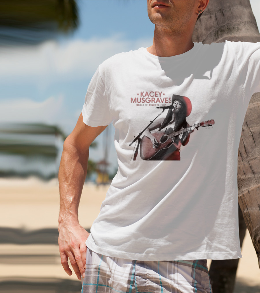 Kacey Musgraves Middle Of Nowhere Tour 2026 Acoustic Performance Cowboy Hat T-Shirt