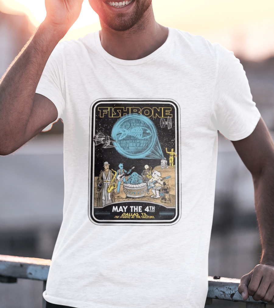 FISHBONE May 4 2026 Dallas TX Tour With Star Wars T-Shirt
