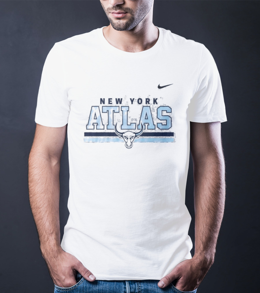 New York Atlas Nike Dri FIT Bull T-Shirt