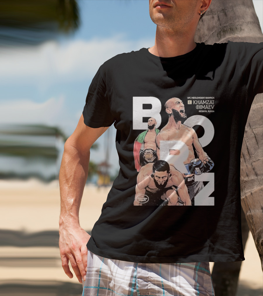 Borz Bardo Craft UFC Khamzat Chimaev T-Shirt