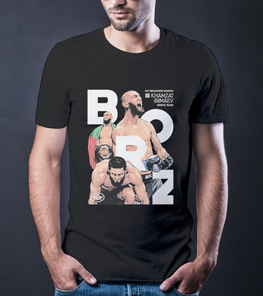 Borz Bardo Craft UFC Khamzat Chimaev T-Shirt