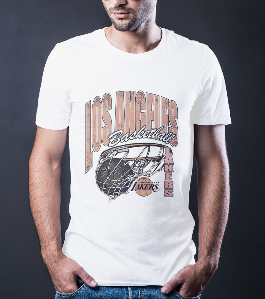 Los Angeles Lakers Basketball Swish T-Shirt