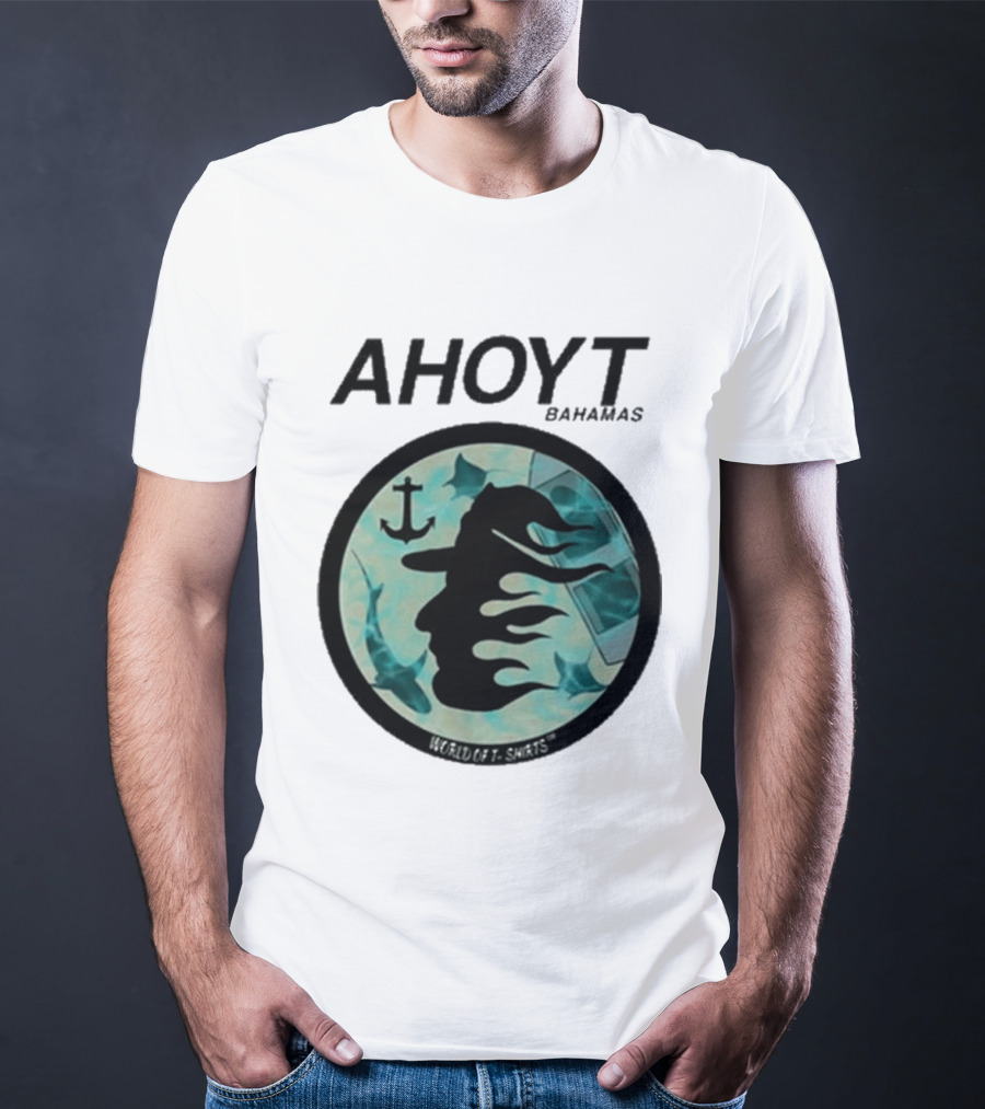AHOYT Bahamas World Of S Anchor T-Shirt