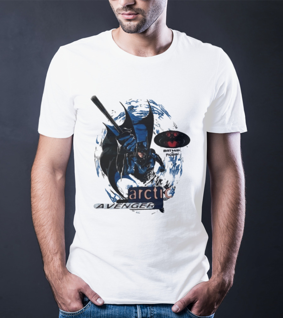 Batman Arctic Avenger Adventure With Robin T-Shirt