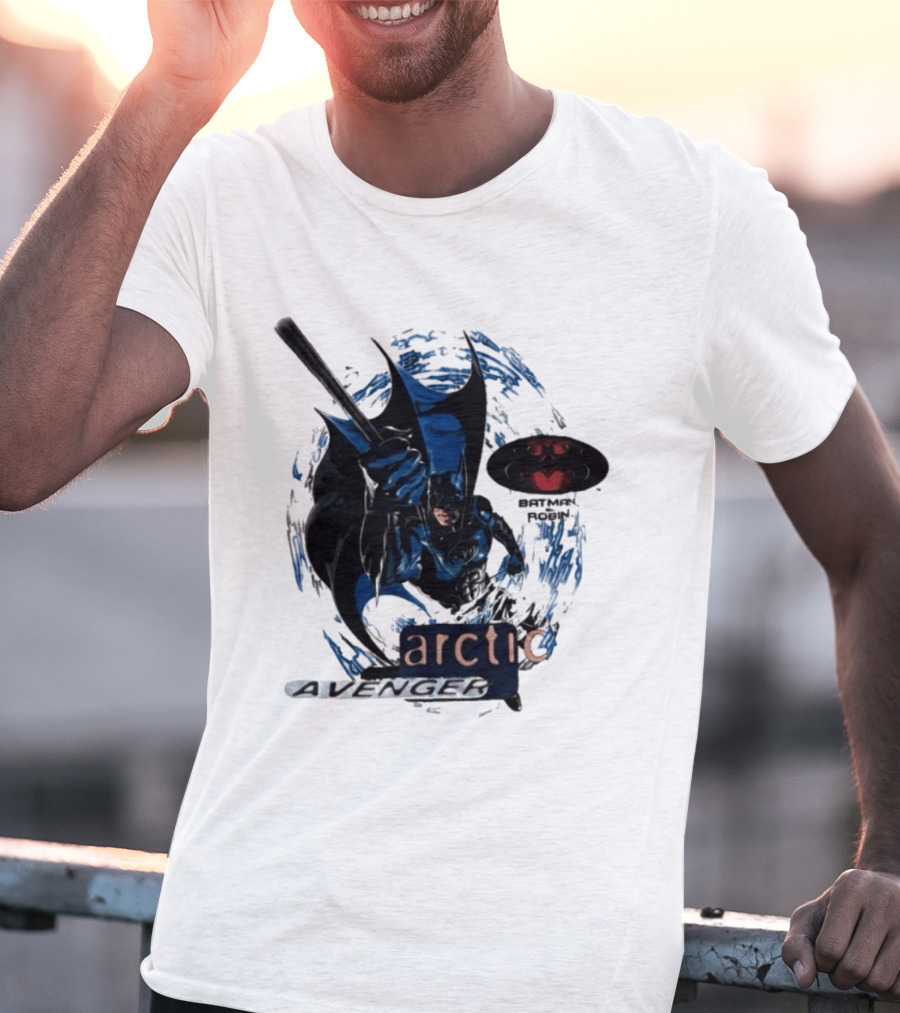 Batman Arctic Avenger Adventure With Robin T-Shirt