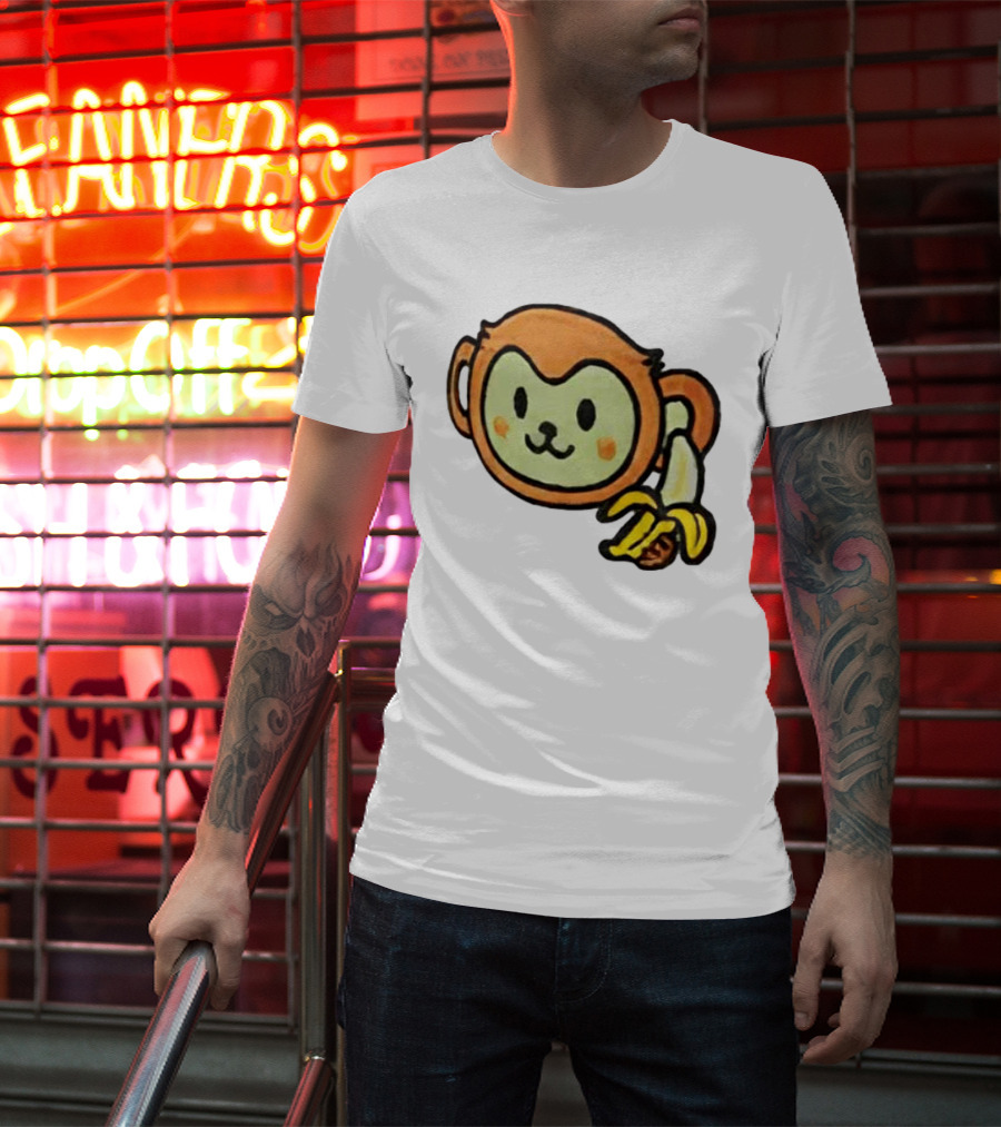 Munenori Kawasaki Monkey Never Cramps Banana 2026 T-Shirt