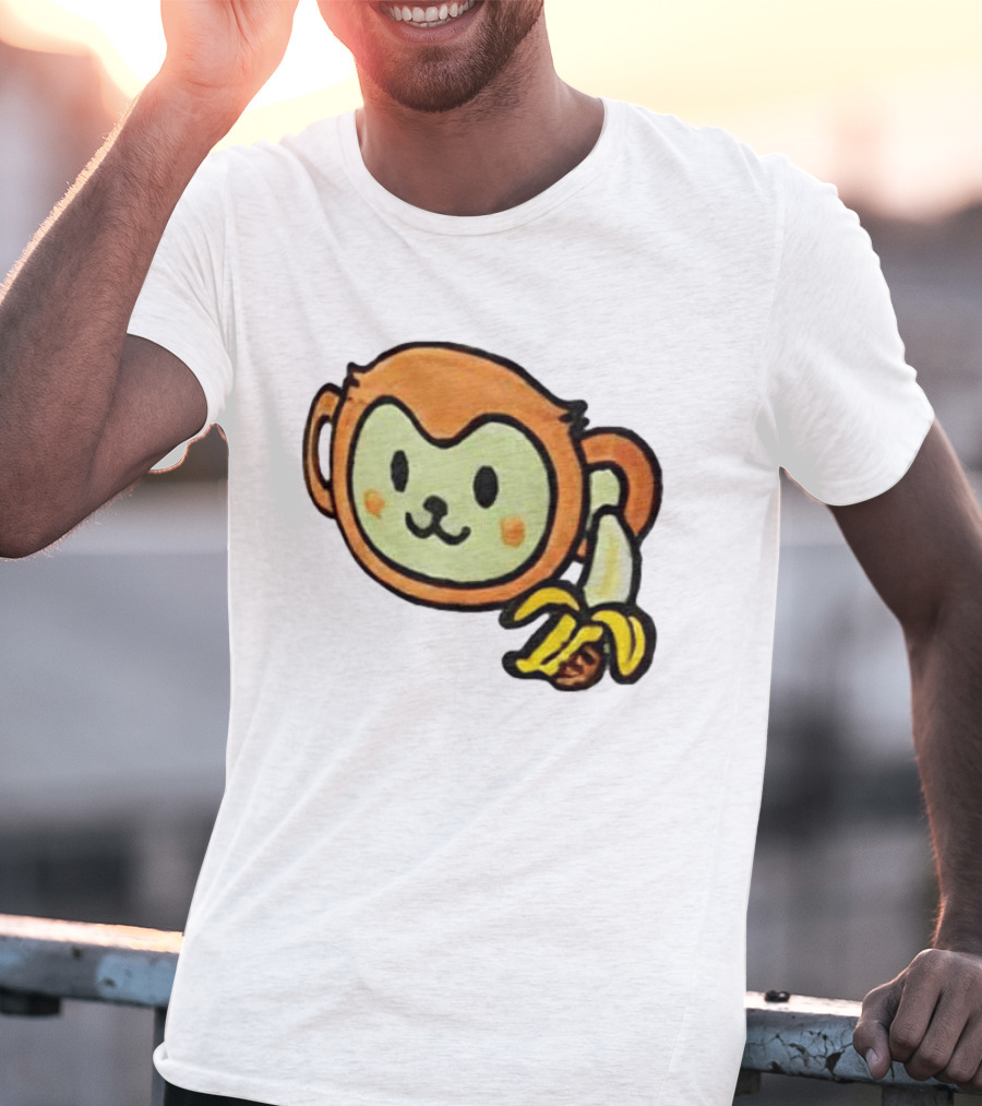 Munenori Kawasaki Monkey Never Cramps Banana 2026 T-Shirt