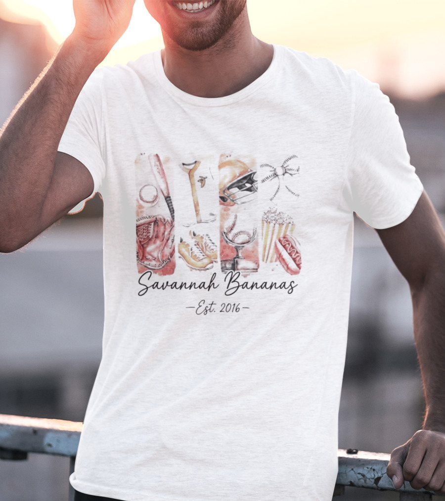 Savannah Bananas Ballgame Fun Est 2016 T-Shirt