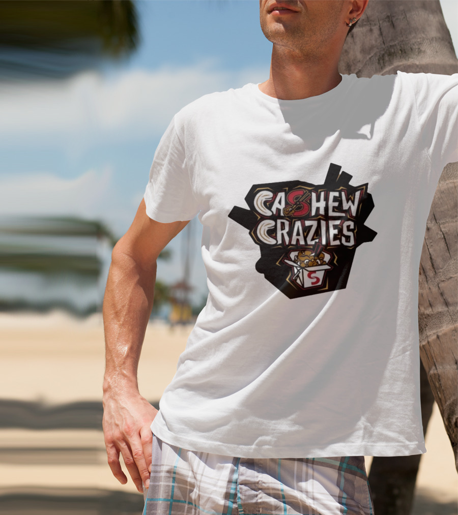 Cashew Crazies Springfield Cashew Chickens Box And Chopsticks T-Shirt