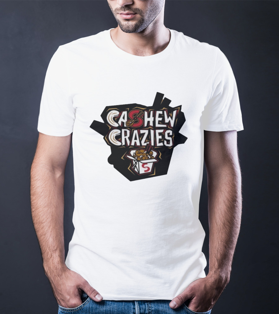 Cashew Crazies Springfield Cashew Chickens Box And Chopsticks T-Shirt