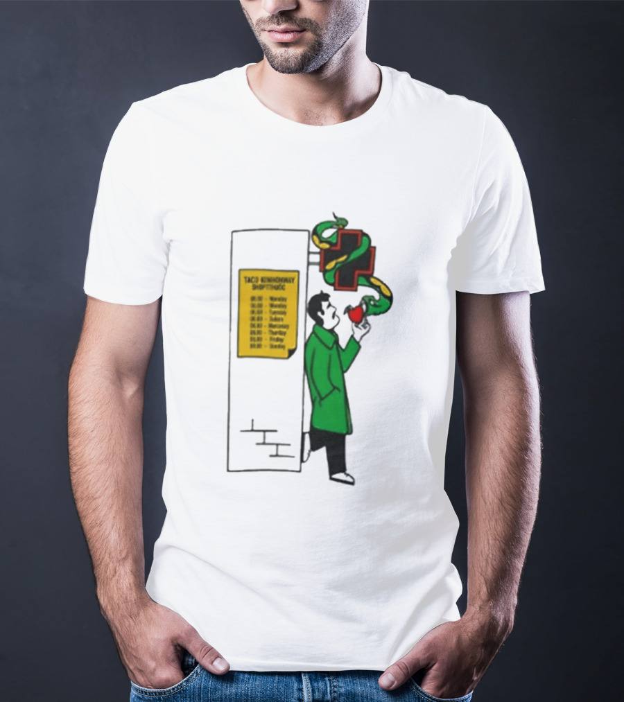 Taco Hemingway Tour 2026 Snake Grafik Wegowa Szef Smoove Baron Friday T-Shirt