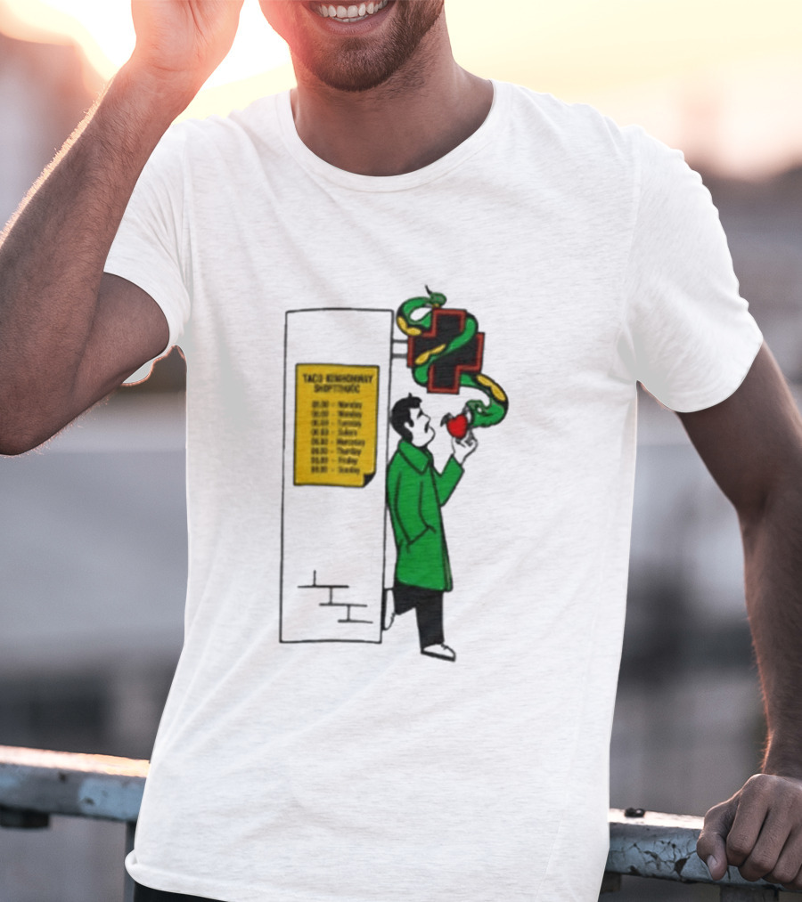 Taco Hemingway Tour 2026 Snake Grafik Wegowa Szef Smoove Baron Friday T-Shirt
